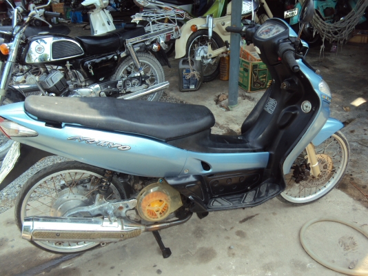 ขายรถยามาฮ่า นูโวตัวแรก มีทะเบียนภาษีเต็ม56 ชุดโอน สภาพดี สนใจติดต่อสรกฤช 081-8478107