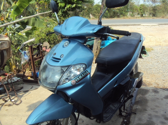 ขายรถยามาฮ่า นูโวตัวแรก มีทะเบียนภาษีเต็ม56 ชุดโอน สภาพดี สนใจติดต่อสรกฤช 081-8478107