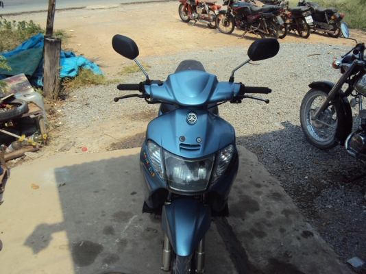 ขายรถยามาฮ่า นูโวตัวแรก มีทะเบียนภาษีเต็ม56 ชุดโอน สภาพดี สนใจติดต่อสรกฤช 081-8478107