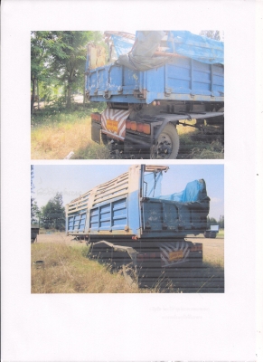 รถลูกพ่วงดั้ม 3 เพลายัด(แม่-ลูก)