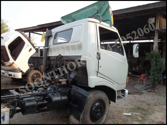 ขายด่วน รถบรรทุก 6 ล้อ HINO KM779  117 แรง (หัวคัซซีสภาพสวย) พร้อมใช้ ราคาสุดคุ้ม