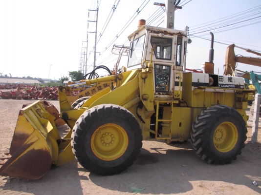 สภาพ 90 \% รถตัก เอวอ่อน ล้อยาง KOMATSU 510 หัวเก๋ง เก่านอก เอวแน่น ปั็มแรง สภาพพร้อมใช้ สุดๆเอาไปแบ่งกันใช้ได้เลยครับ น้องร็อค จัดหั้ย