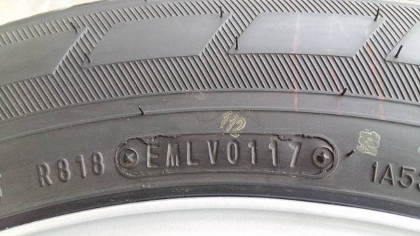 ขายล้อกะทะพร้อมยางป้ายแดง dmax 15"