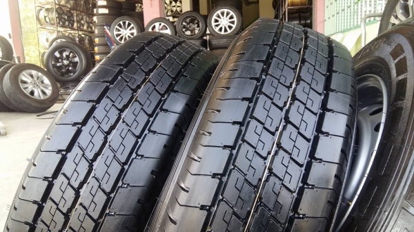 ขายล้อกะทะพร้อมยางป้ายแดง dmax 15"