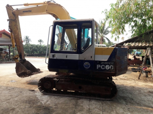ขายค่ะ..KOMATSU  PC60-6  มาใหม่..เก่าญี่ปุ่นแท้ค่ะ..4,XXX ชั่วโมง  ปลายยาว  เครื่องปั๊มดี  พร้อมใช้...โทร  089-3818694  ดวงนภา