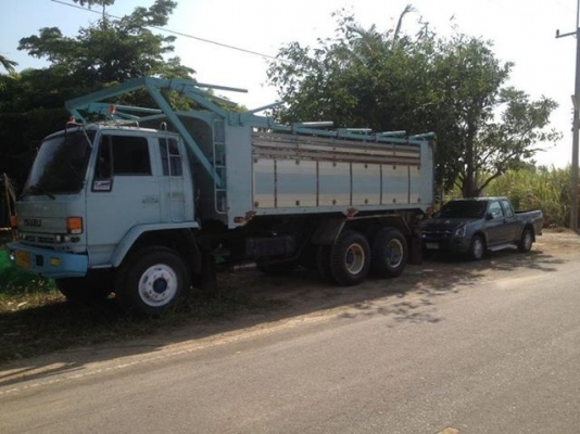 10 ล้อ 2 เพลา ISUZU FXZ ร็อคกี้ 210 แรง กระบะอลูมิเนียม ดั้ม เครื่อง-เกียร์ ดี ยางใหม่ 10 เส้น พร้อมใช้งาน พร้อมโอน