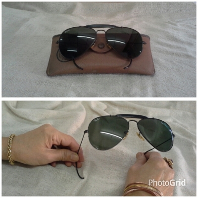 แว่นตาอเมริกันวินเทจ ยุค &#039;80s  &#039;สิงห์ดำ&#039;  Original B&amp;L RAYBAN USA  ตัวแท้!  จริงใจ-ไม่จิงโจ้!