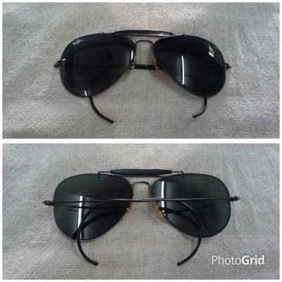 แว่นตาอเมริกันวินเทจ ยุค '80s 'สิงห์ดำ' Original B&L RAYBAN USA ตัวแท้! จริงใจ-ไม่จิงโจ้! แว่นตาอเมริกันวินเทจ ยุค '80s 'สิงห์ดำ' Original B&L RAYBAN USA ตัวแท้! จริงใจ-ไม่จิงโจ้!