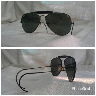 แว่นตาอเมริกันวินเทจ ยุค '80s 'สิงห์ดำ' Original B&L RAYBAN USA ตัวแท้! จริงใจ-ไม่จิงโจ้! แว่นตาอเมริกันวินเทจ ยุค '80s 'สิงห์ดำ' Original B&L RAYBAN USA ตัวแท้! จริงใจ-ไม่จิงโจ้!