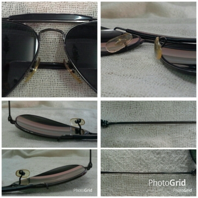 แว่นตาอเมริกันวินเทจ ยุค &#039;80s  &#039;สิงห์ดำ&#039;  Original B&amp;L RAYBAN USA  ตัวแท้!  จริงใจ-ไม่จิงโจ้!