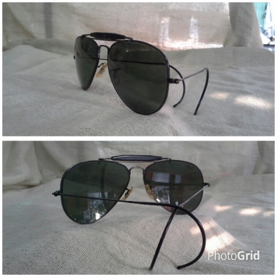 แว่นตาอเมริกันวินเทจ ยุค '80s 'สิงห์ดำ' Original B&L RAYBAN USA ตัวแท้! จริงใจ-ไม่จิงโจ้! แว่นตาอเมริกันวินเทจ ยุค '80s 'สิงห์ดำ' Original B&L RAYBAN USA ตัวแท้! จริงใจ-ไม่จิงโจ้!