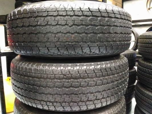 ล้อแม็ก Mitsubishi Pajero 17 ยาง Bridgestone 245 65 17 ปี 2013 ดอกหนา ทั้งชุด 8,900.- เทิร์นได้ ใส่ฟรี ส่งได้ทั่วไทยค่ะ