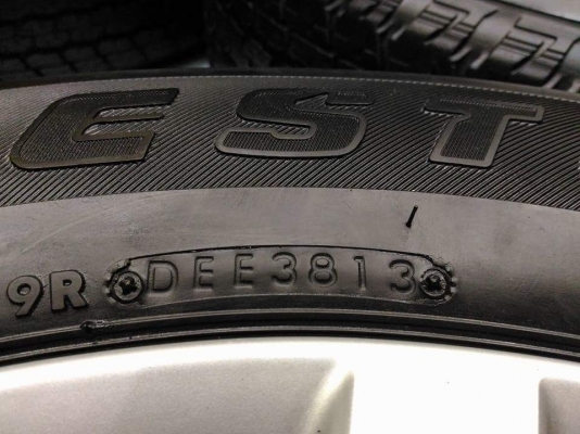 ล้อแม็ก Mitsubishi Pajero 17 ยาง Bridgestone 245 65 17 ปี 2013 ดอกหนา ทั้งชุด 8,900.- เทิร์นได้ ใส่ฟรี ส่งได้ทั่วไทยค่ะ