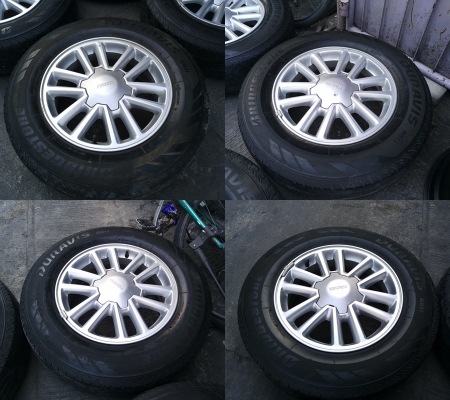 แม็ก Isuzu V-cross 16-17+ยางบริดสโตน V-cross17 Allnew16+ยาง