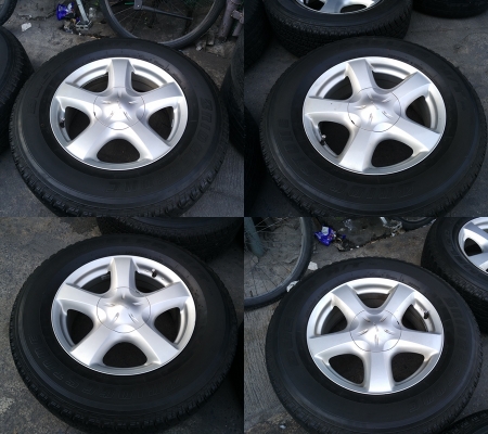 แม็ก Isuzu V-cross 16-17+ยางบริดสโตน V-cross17 Allnew16+ยาง