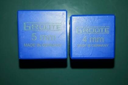 ขายเหล็กตอกเลขขนาด5mm.GROOTE Made in Germany.เก่าเก็บ