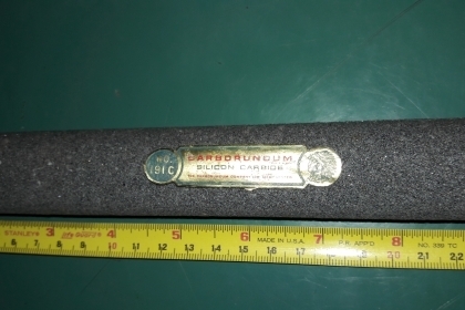 ขายหินลับเคียว ลับจอบตราคนป่า Made in England.รุ่นยาวเรียว12"