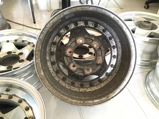 ล้อ BRIDGESTONE BERG-S 2 ชิ้นแท้ ขอบ 15x7 ลบ14 6รูกระบะ ถูกๆ ประมูลญี่ปุ่น