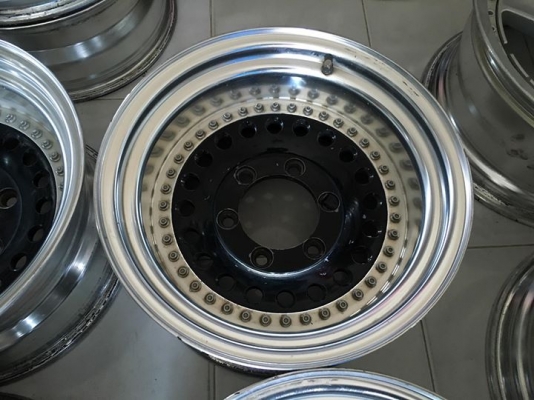 ล้อหยดน้ำ RAGUNA 2 ชิ้นแท้ ขอบ 15x8 ลบ25 6รูกระบะ ถูกๆ ประมูลญี่ปุ่น