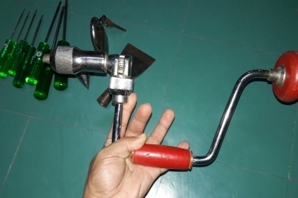 ขายสว่านข้อเสืองานเก่ารัสเซีย Made in Russia.สภาพดีสวยงาม