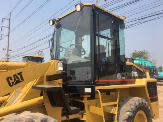 ขายรถตักล้อยาง CAT 910G รถนอกนำเข้าเองจากญี่ปุ่น สภาพสวยพร้อมใช้งาน มีVDOการทำงานครับ