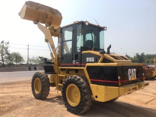 ขายรถตักล้อยาง CAT 910G รถนอกนำเข้าเองจากญี่ปุ่น สภาพสวยพร้อมใช้งาน มีVDOการทำงานครับ