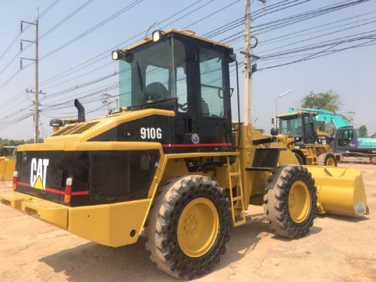 ขายรถตักล้อยาง CAT 910G รถนอกนำเข้าเองจากญี่ปุ่น สภาพสวยพร้อมใช้งาน มีVDOการทำงานครับ