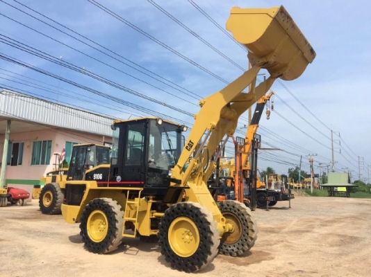 ขายรถตักล้อยาง CAT 910G รถนอกนำเข้าเองจากญี่ปุ่น สภาพสวยพร้อมใช้งาน มีVDOการทำงานครับ