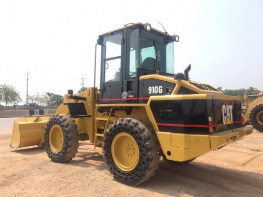 ขายรถตักล้อยาง CAT 910G รถนอกนำเข้าเองจากญี่ปุ่น สภาพสวยพร้อมใช้งาน มีVDOการทำงานครับ