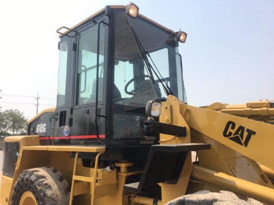 ขายรถตักล้อยาง CAT 910G รถนอกนำเข้าเองจากญี่ปุ่น สภาพสวยพร้อมใช้งาน มีVDOการทำงานครับ