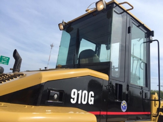 ขายรถตักล้อยาง CAT 910G รถนอกนำเข้าเองจากญี่ปุ่น สภาพสวยพร้อมใช้งาน มีVDOการทำงานครับ