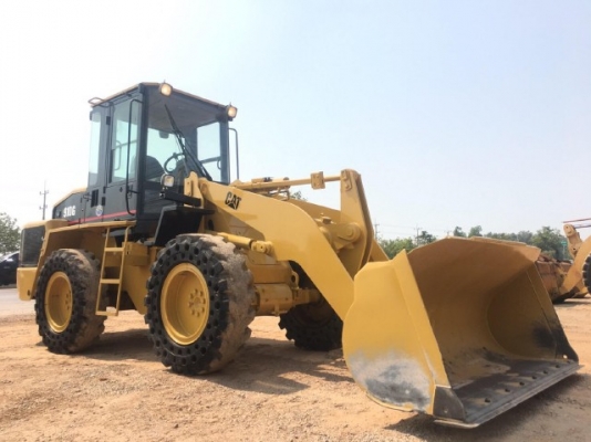 ขายรถตักล้อยาง CAT 910G รถนอกนำเข้าเองจากญี่ปุ่น สภาพสวยพร้อมใช้งาน มีVDOการทำงานครับ