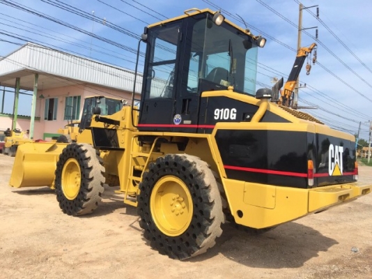 ขายรถตักล้อยาง CAT 910G รถนอกนำเข้าเองจากญี่ปุ่น สภาพสวยพร้อมใช้งาน มีVDOการทำงานครับ