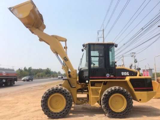 ขายรถตักล้อยาง CAT 910G รถนอกนำเข้าเองจากญี่ปุ่น สภาพสวยพร้อมใช้งาน มีVDOการทำงานครับ