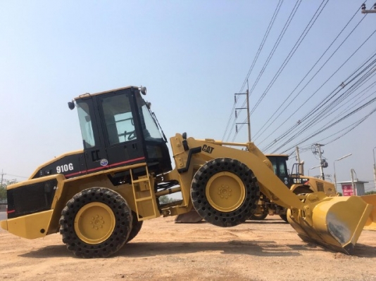 ขายรถตักล้อยาง CAT 910G รถนอกนำเข้าเองจากญี่ปุ่น สภาพสวยพร้อมใช้งาน มีVDOการทำงานครับ