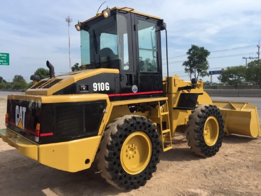 ขายรถตักล้อยาง CAT 910G รถนอกนำเข้าเองจากญี่ปุ่น สภาพสวยพร้อมใช้งาน มีVDOการทำงานครับ