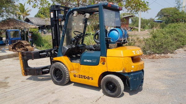 ขายด่วนรถยก TOYOTA 7FG25ยก2.5ตันเสาสูง3เมตรงาหนีบหมูนเกียออโต้รถนอกเพิ่งเข้ามายังไม่เคยใช้งานในเมืองไทยเลย ขายด่วนรถยก TOYOTA 7FG25ยก2.5ตันเสาสูง3เมตรงาหนีบหมูนเกียออโต้รถนอกเพิ่งเข้ามายังไม่เคยใช้งานในเมืองไทยเลย