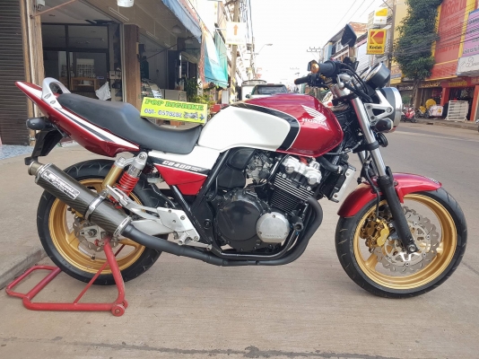 ขายแลกเทิร์นคับ HONDA CB400 TECH3 ปี2006 ท่อแต่ง จานเบรคหน้าหลังแต่ง แฮนด์บาร์ อินวอยส์ สรรพสามิตร ราคา 93500 บาท ส่งได้ทั่วไทยคับ สนใจติดต่อ 081-0578282 FACEBOOK ชาญณรงค์ ป๊อป ชัยอมฤต ไอดีไลน์ POPBIGBIKESAKON คับ สนใจรถสวย ถูก ดี ต้อง POP BIGBIKE SAKONNA