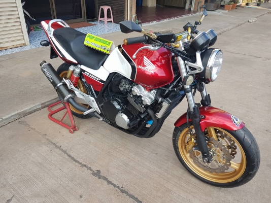 ขายแลกเทิร์นคับ HONDA CB400 TECH3 ปี2006 ท่อแต่ง จานเบรคหน้าหลังแต่ง แฮนด์บาร์ อินวอยส์ สรรพสามิตร ราคา 93500 บาท ส่งได้ทั่วไทยคับ สนใจติดต่อ 081-0578282 FACEBOOK ชาญณรงค์ ป๊อป ชัยอมฤต ไอดีไลน์ POPBIGBIKESAKON คับ สนใจรถสวย ถูก ดี ต้อง POP BIGBIKE SAKONNA