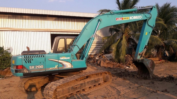 Kobelco sk200mark3 เก่านอก เต็มทุกอย่าง เอกสารครบ