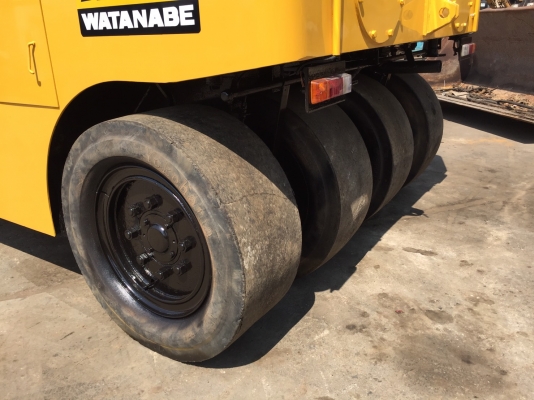 รถบดล้อยาง 7ล้อ WATANABE WP15WE (เก่านอก) เอกสารอินวอยซ์ ใช้งานใด้ทุกระบบ รถบดล้อยาง 7ล้อ WATANABE WP15WE (เก่านอก) เอกสารอินวอยซ์ ใช้งานใด้ทุกระบบ