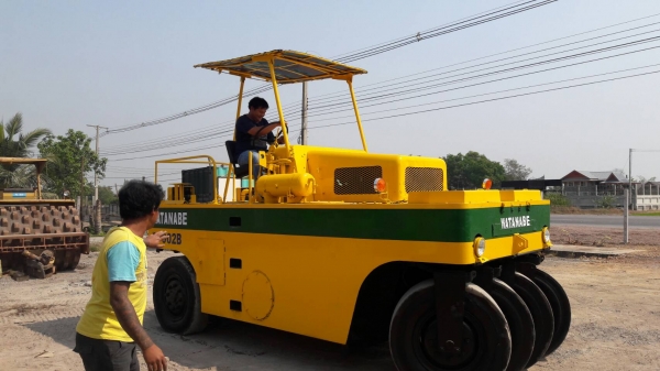 รถบดล้อยาง9ล้อ WATANABE WP902B พร้อมใช้งาน รถบดล้อยาง9ล้อ WATANABE WP902B พร้อมใช้งาน