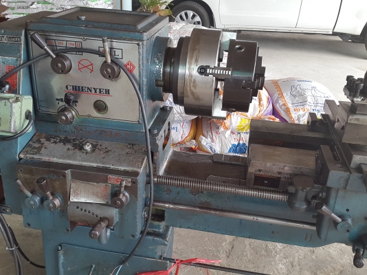 เครื่องกลึง เชนเย่ ไต้หวัน 6 ฟุต 2 เพลา มิตซู 3 แรง ไฟ 220 v. ด่วนๆๆ 67,000