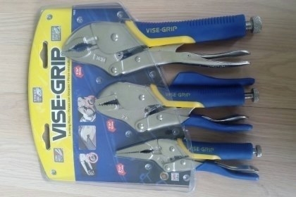 ขายคีมล็อกแพ็ค3ขนาดVISE-GRIP Made in USA.ใหม่เก่าเก็บยี่สิบกว่าปี