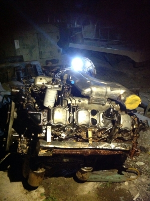 เครื่อง8DC9ปั้มลมคู่ใช่รถโม่ปูน