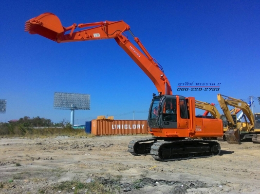 ขายรถแบคโฮ HITACHI ZX210K มือสองญี่ปุ่น สภาพดีมาก หัวเก๋งยกประดับได้ด้วยระบบไฮโดรลิค แทรคเหล็ก เกี๊ยยาง