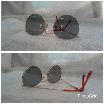 แว่นตา &#039;นอส&#039; อัลก้าผู้ยิ่งใหญ่ &#039;หยดน้ำ-จอห์น เลนนอน&#039; Authentic ALGHA handmade in