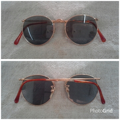 แว่นตา &#039;นอส&#039; อัลก้าผู้ยิ่งใหญ่ &#039;หยดน้ำ-จอห์น เลนนอน&#039; Authentic ALGHA handmade in