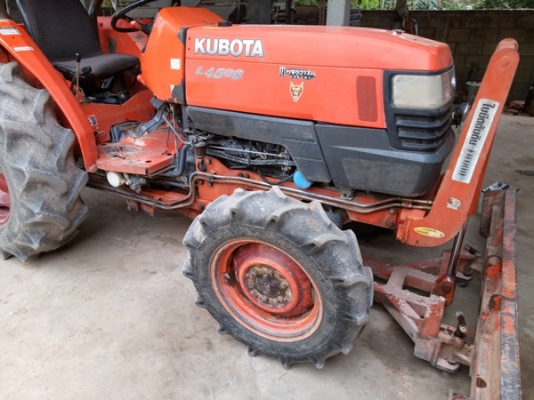 ขายรถไถ L4508 อุปกรณ์ 3 ชิ้น ผาน ใบดัน โรตารี่