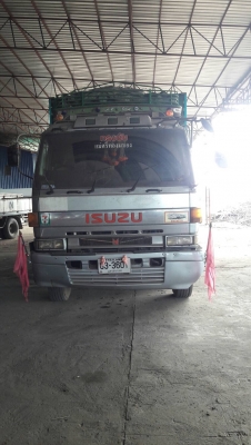 Isuzu 270 แรงม้า พ่วงแม่ลูก 2 คาน คอกเกษตร พร้อมใช้งาน